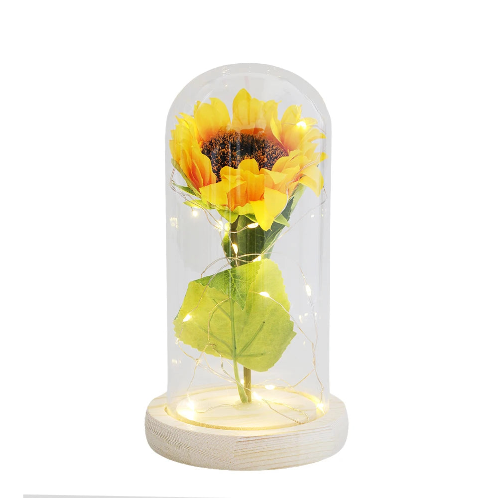 artificial flower lamp